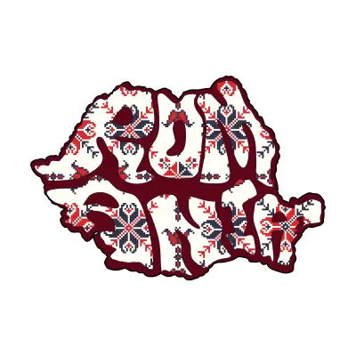 Mgs014-harta, romania, magnet frigider